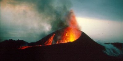 The eruption of Teneguía, Fuencaliente, 1971