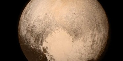 Enormous heart feature on Pluto. Credits: NASA/APL/SwRI