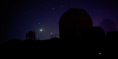 Venus and Jupiter and a different telescope, Izaña, Tenerife